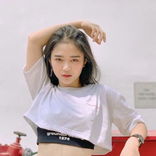 🍍 SÉT ÁO CROPTOP 2 MÓN GROUNDBREAKING 1974 (GỒM CROPTOP & BRA ) 🍍