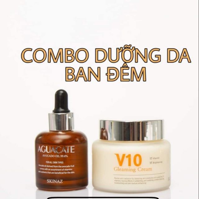 Bộ dưỡng da ban đêm skinaz