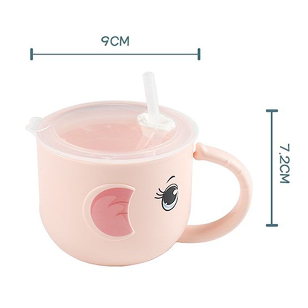 Bình Đựng Nước Thủy Tinh Chống Rò Rỉ Chống Rơi Có Nắp Đậy Nhiều Màu Sắc Dễ Thương Cho Trẻ Mẫu Giáo