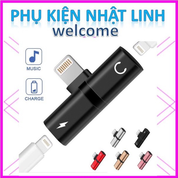 Jack Chia Cổng Cắm Tai Nghe,cổng sạc tương thích các dòng IP7G/8G/7P/8P/X/XS/XSMAX/11/11PRO/11PROMAX/12P