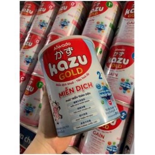Combo 2lon Sữa Kazu gold Miễn Dịch 0+ 1+ 2+ (810g)