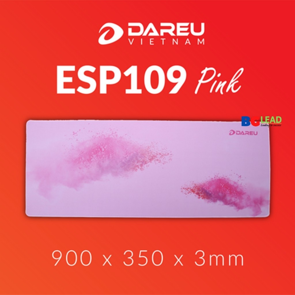 Bàn di chuột cỡ lớn DAREU ESP 109 DREAM|PINK|SWALLOW kích thước 900x350x3