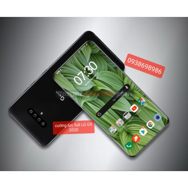 kính cường lực full màn 4D LG G9 2020 siêu bảo vệ