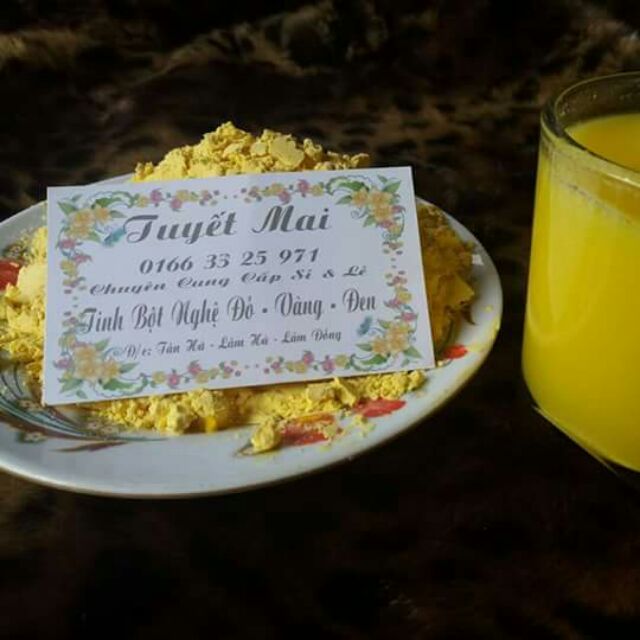 500gr tinh bột nghệ chuẩn ( nghệ đỏ)