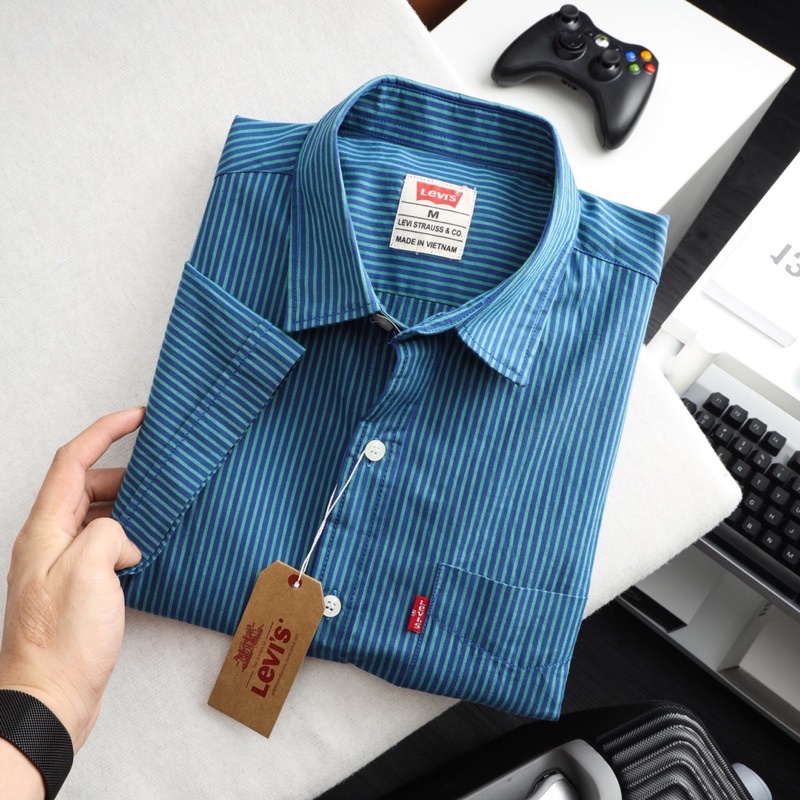 ÁO SƠ MI 1 TÚI LV’S