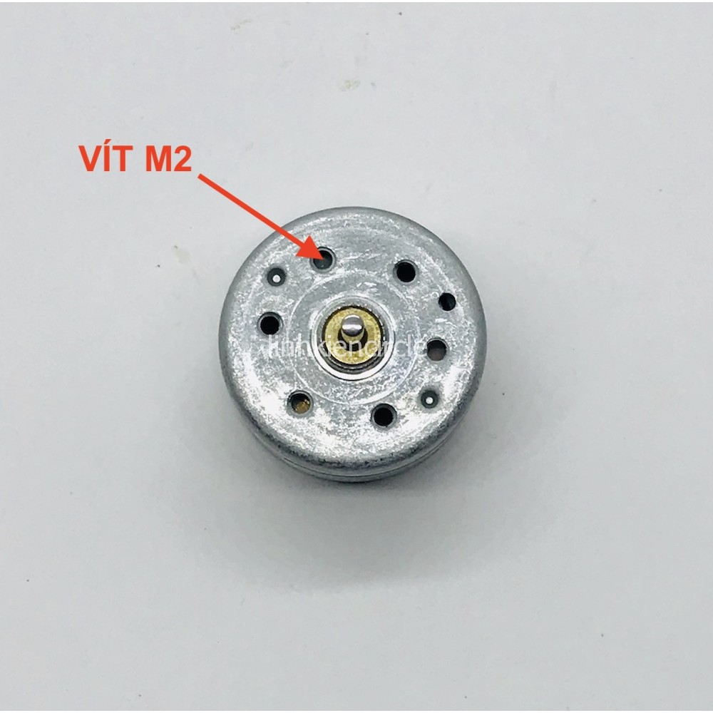 Motor mini 310 trục 10mm 3v - 9v DC chạy êm dòng điện nhỏ 240mA tốc độ 4000 - 8000 RPM làm quạt mini chạy êm- LK0317