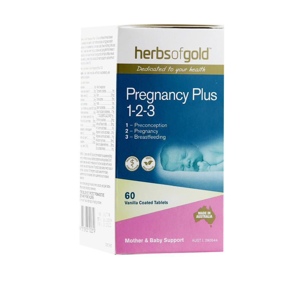 Herbs Of Gold Pregnancy Plus Viên uống dinh dưỡng dành cho bà bầu