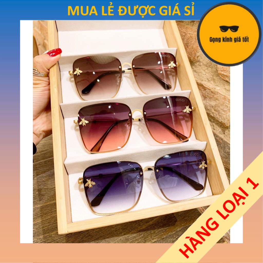 Kính mát thời trang nữ A2071 chống tia UV400 bảo vệ mắt hiệu quả nhiều màu sắc cá tính phù hợp mang đi làm đi du lịch