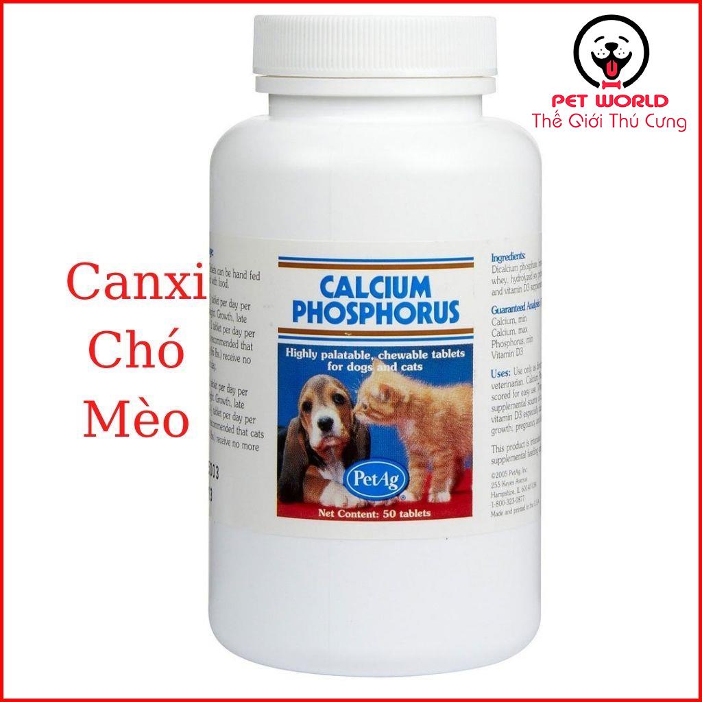 CALCIUM PHOSPHORUS - Thuốc bổ sung canxi dành cho chó mèo