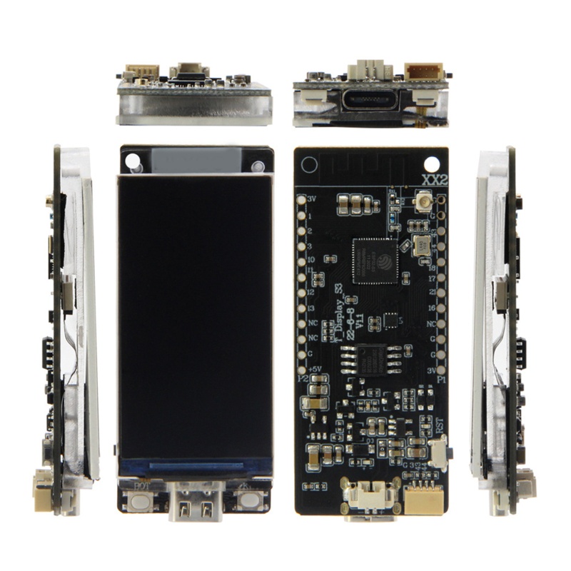 Mô Đun Phát Triển Wifi Không Dây T-Display-S3 Wi-Fi BT5.0 ESP32-S3R8 2 Lõi