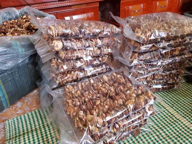 500g Nấm Hương Rừng Nấm hương xiên dây đặc sản tây bắc