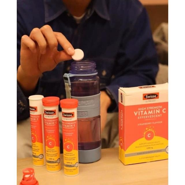 VIÊN SỦI VITAMIN C SWISSE 1000mg - ÚC - MẪU MỚI