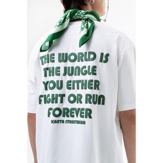 Big Jungle White Tee