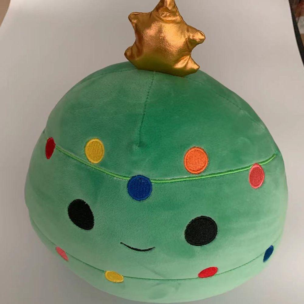 LAKAMIER Gối Nhồi Bông Hình Cây Thông Trang Trí Giáng Sinh