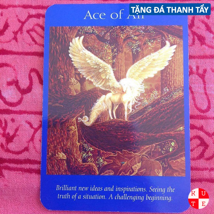 Bộ Bài Tarot Angel 78 Lá Bài Tặng Đá Thanh Tẩy C14