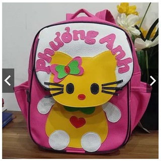 Balo trang trí mèo Kitty cho bé tiểu học