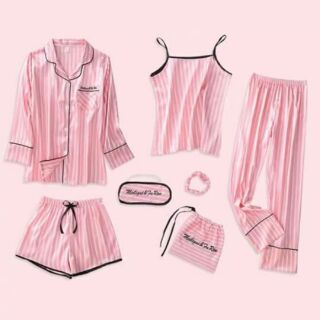 Sét đồ ngủ lụa 7 món hàng QC