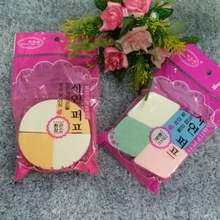 Mút tán kem nền 4 miếng vát chéo