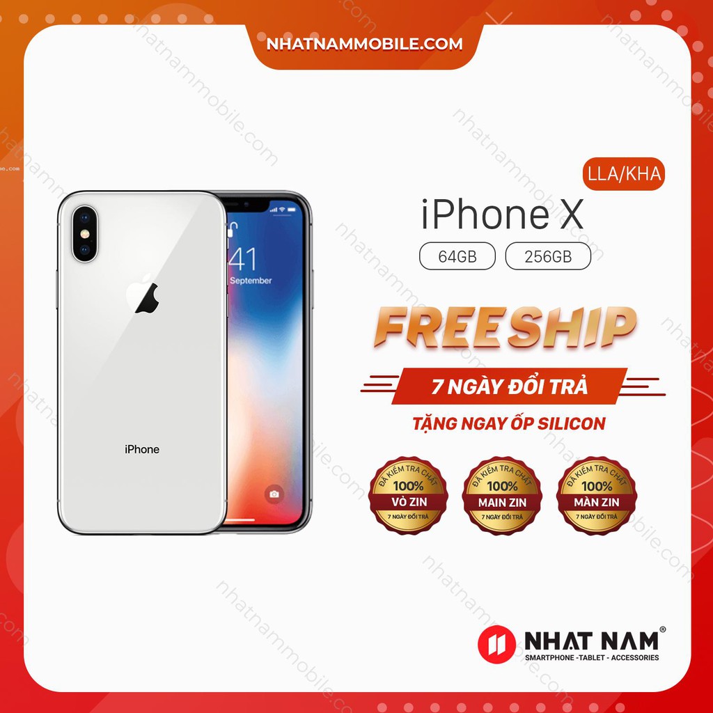 (Chính Hãng) Điện thoại iPhone X Quốc tế Like New - BH 1 Đổi 1