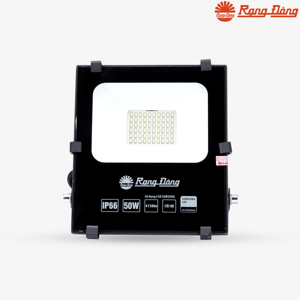 Đèn led chiếu pha 50w Rạng Đông thân hợp kim