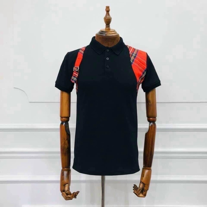  Áo polo nam thể thao kẻ lưng 3D chất cotton cá sấu co giãn 4c thoáng mát hàng có bigsize 40-80kg