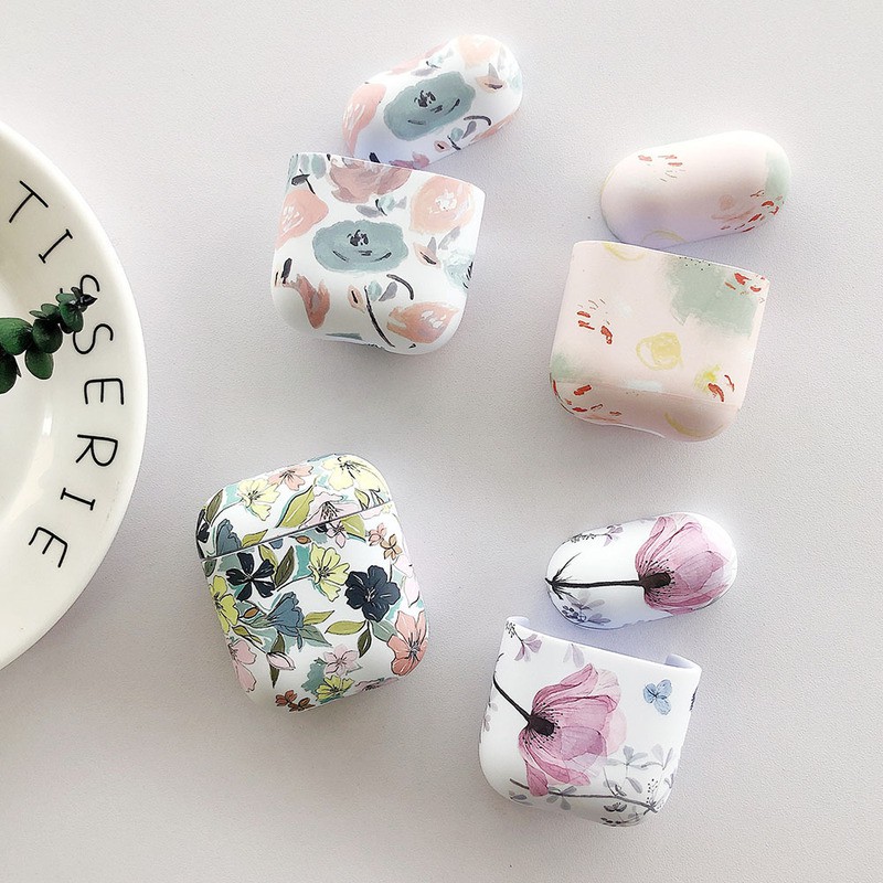Vỏ Bảo Vệ Hộp Sạc Tai Nghe Airpods pro 1 2/pro/3 Ipod pro Mềm Họa Tiết Thanh Lịch