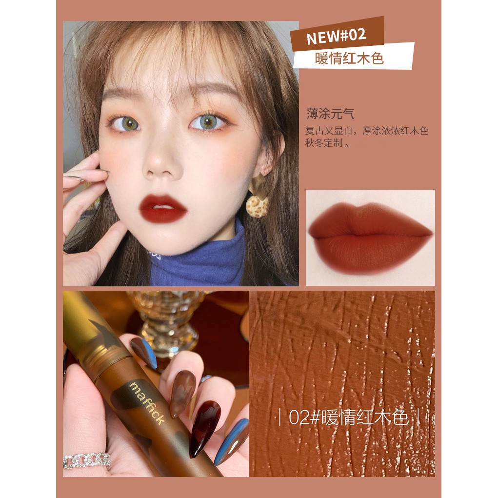 Son Kem Lì MAFFICK Cao Cấp Mịn Như Nhung Mềm Mịn Lâu Trôi, Lên Màu Cực Chuẩn - Đang Hót rần rần | BigBuy360 - bigbuy360.vn