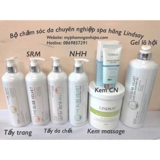 Bộ chăm sóc da cơ bản Lindsay cho spa