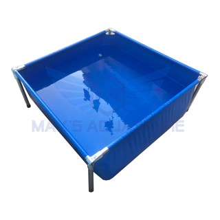 Bể bơi lắp ghép, hồ bơi cho bé, bể bơi khung kim loại - KT 1x1x0.4m *SIÊU RẺ - SIÊU BỀN*