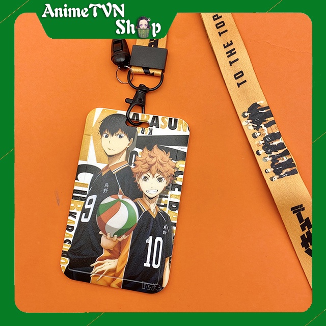 Dây Đeo đựng Thẻ Học Sinh, Sinh Viên và các loại thẻ khác in hình Anime Manga Haikyuu!!