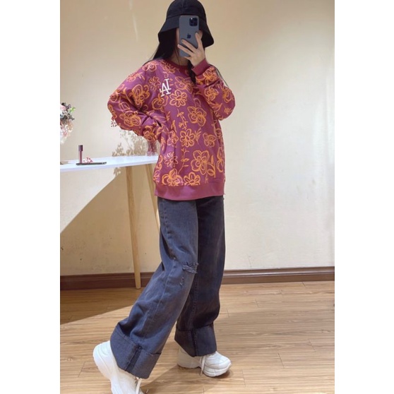 Áo Sweater M.LB hoa siêu đẹp | BigBuy360 - bigbuy360.vn