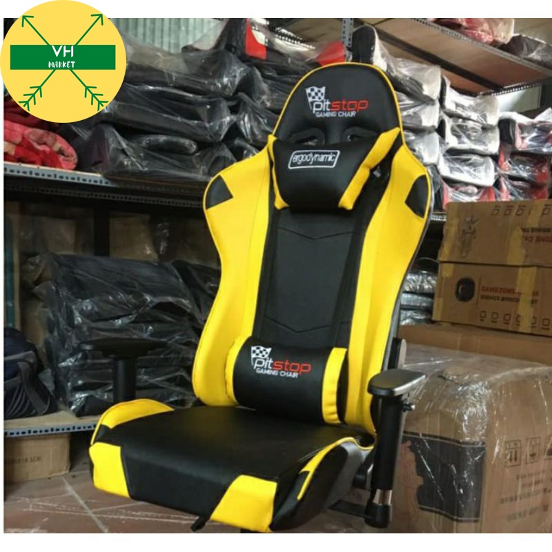 Ghế Gaming Pitstop Ghế Chân Quỳ Cao Cấp,Ghế Chơi Game Pitstop Chân Quỳ Hàng Chính Hãng Bảo Hành 12 Tháng