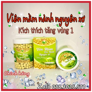 [HÀNG CÔNG TY]-Viên Mầm Đậu Nành Nguyên Xơ-Kích Thích Tăng V1-Cân Bằng Nội Tiết Tố Nữ-Ngăn Ngừa Ung Thư