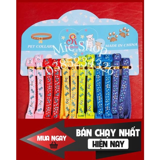 [❌GIÁ SỈ❌] Vòng cổ hoạ tiết vết chân cho thú cưng 0 ❤️