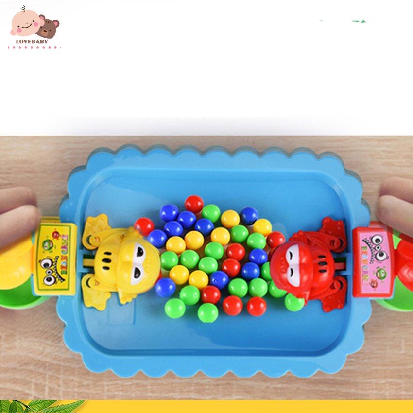 [HOT]Feeding Swallowing Beads Frogs Eating Beans Casual Brain Table Games Balls