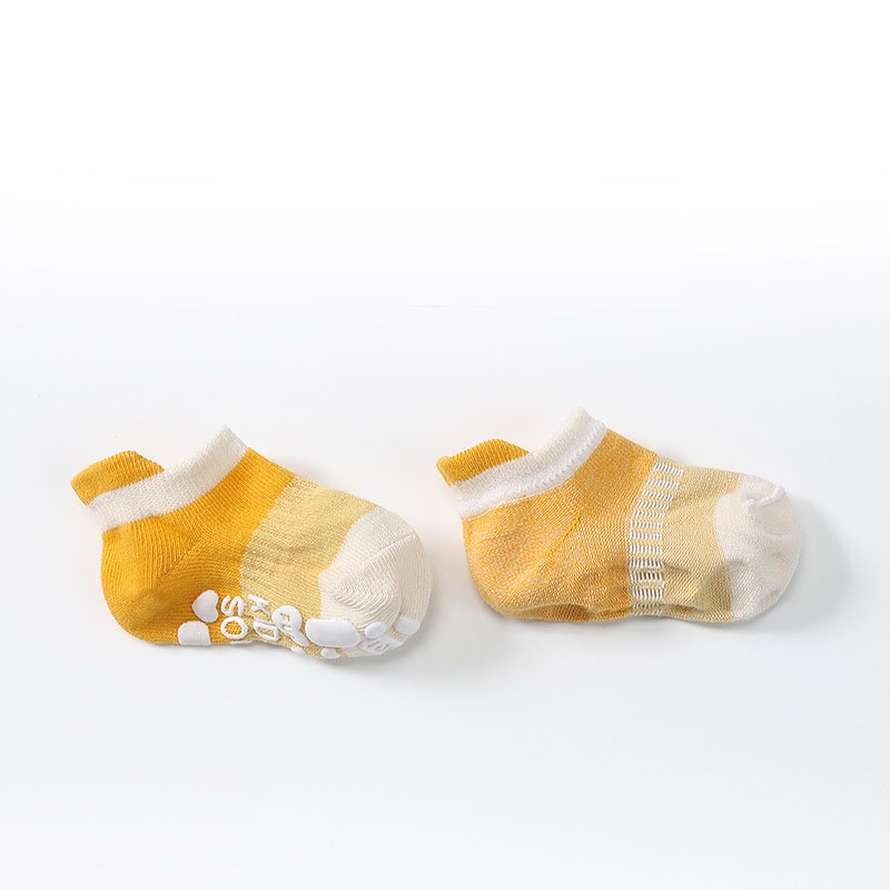 5 Đôi Vớ Cotton Chống Trượt Cho Bé Từ 0-12 Tuổi