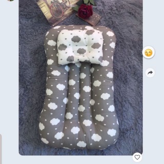 Đệm ngủ massage kèm gối bé sơ sinh 60x85cm