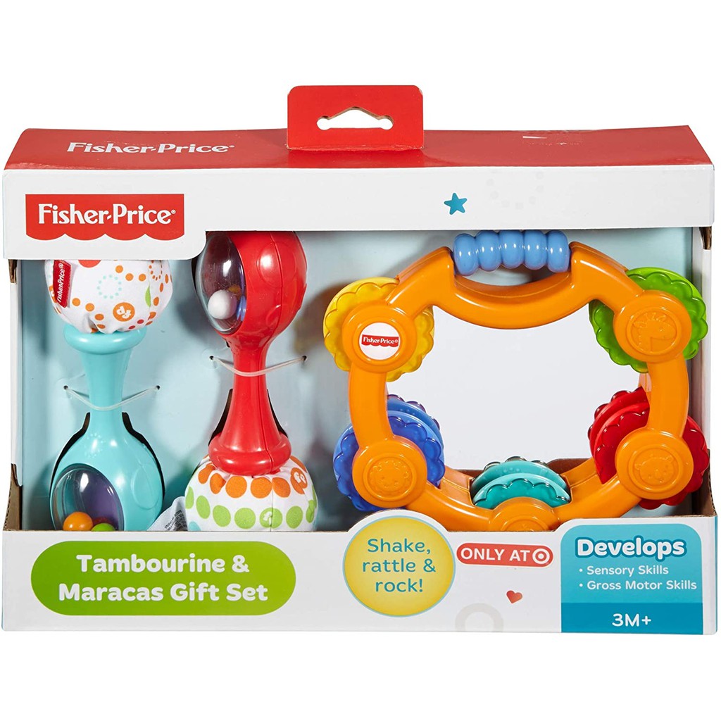 ĐỒ CHƠI FISHER PRICE 19 - Bộ lục lạc nhạc cụ cho bé - MÃ SP DPY77 - HĐT