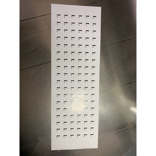 Set 10 (Có sẵn) 100 tem dán size quần áo 15mm CHICHITA