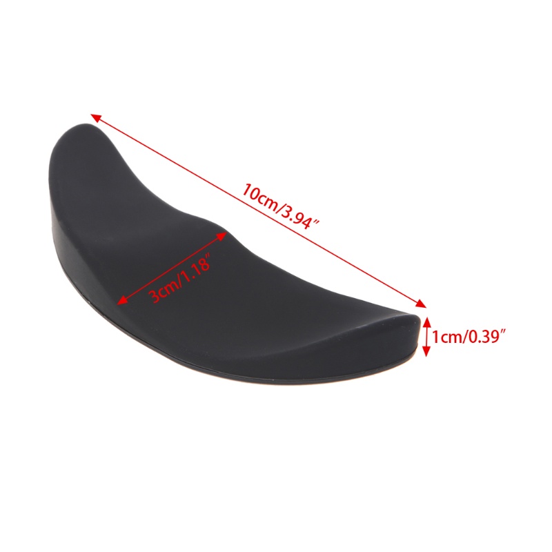 btsg Ergonomic Mouse Pad Silicon Gel Non-slip Streamline Wrist Rest Support Mat