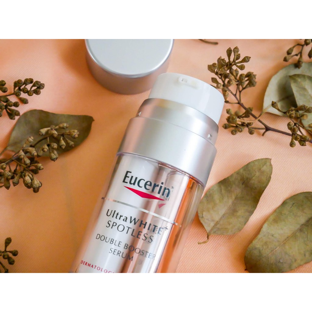 Tinh Chất Eucerin Dưỡng Làm Sáng Da, Mờ Thâm Nám UltraWHITE+ Spotless Double Booster Serum 30ml