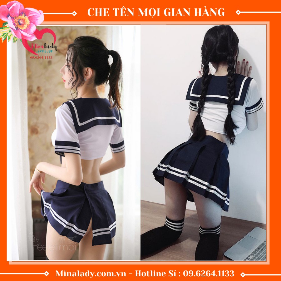 Cosplay Sexy Học Sinh -Váy Ngủ Sexy Gợi Cảm Quyến Rũ