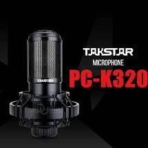 [tặng full phụ kiện] Combo Mic Thu Âm K320 + Sound Card K3000 + full phụ kiện livestream karaoke thu âm xịn sò bh 12th