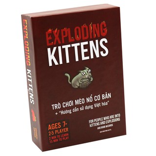 KingdomToys - Thẻ bài Exploding Kitten - Mèo nổ cơ bản