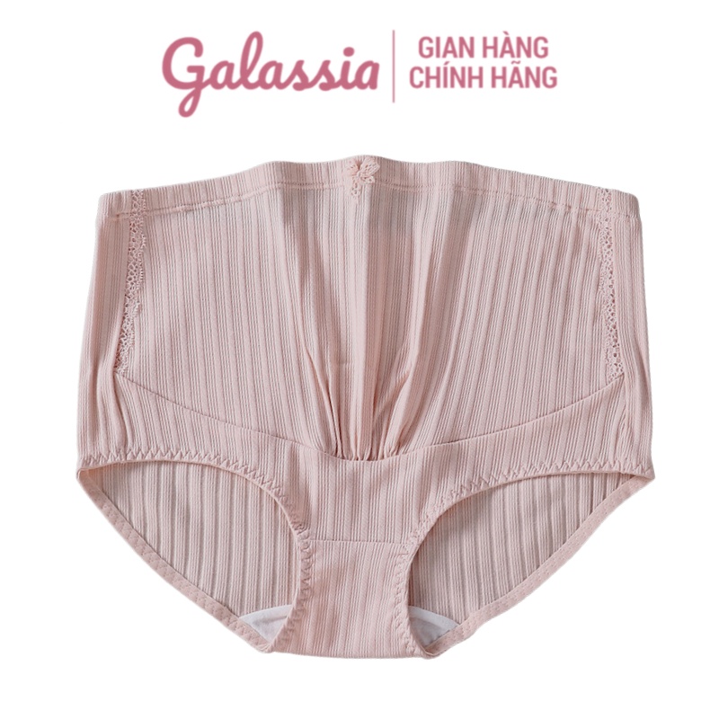 Quần lót lưng cao cotton kháng khuẩn cho phụ nữ mang thai GALASSIA