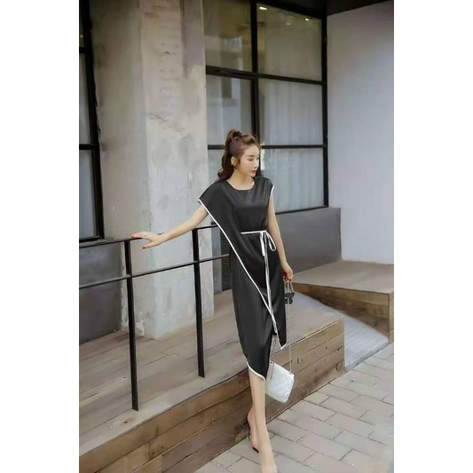 VÁY LỤA KIỂU QC