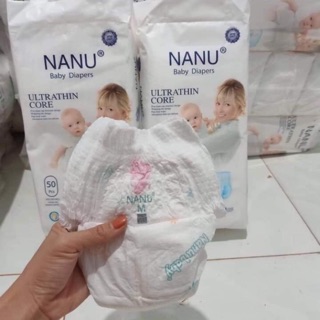 Combo bỉm quần nanu 50 miếng s,m,l,xl