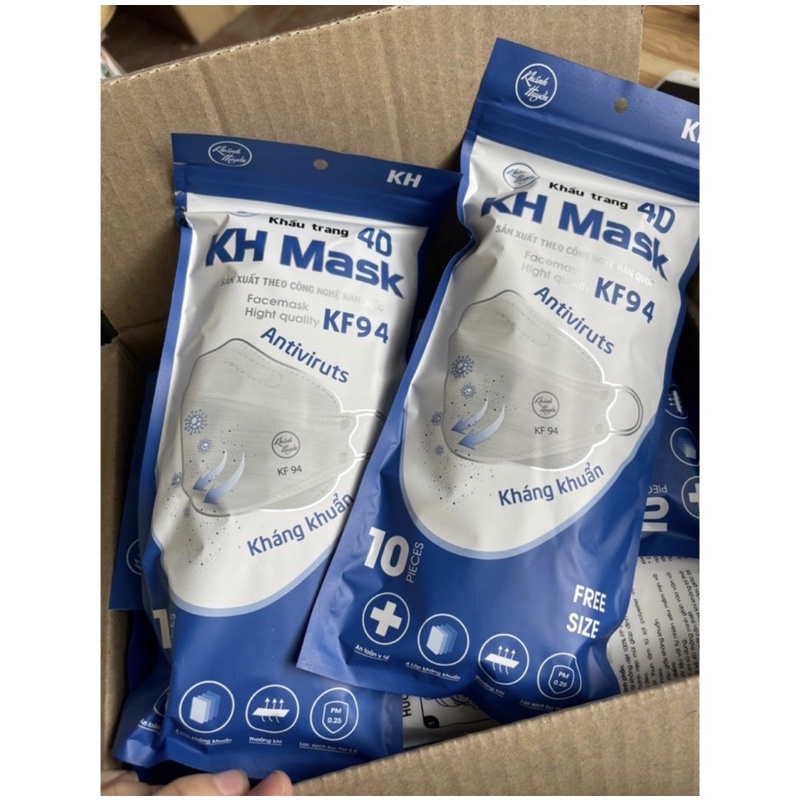Khẩu Trang 4D Mask KF94 ( Túi 10 cái )