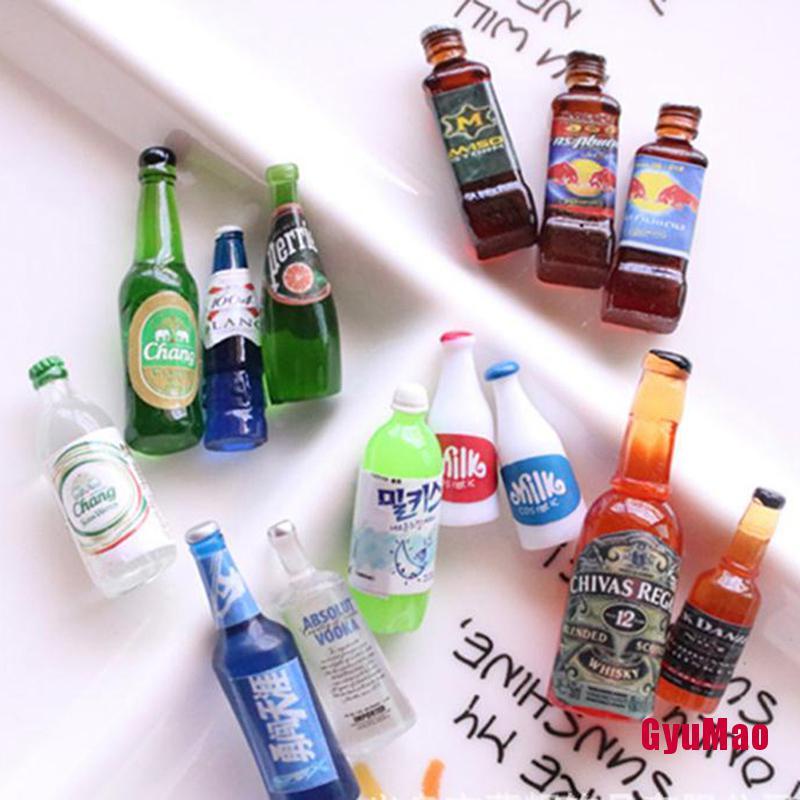 Set 5 Bình Nước Mini Tỉ Lệ 1:12 Trang Trí Nhà Búp Bê