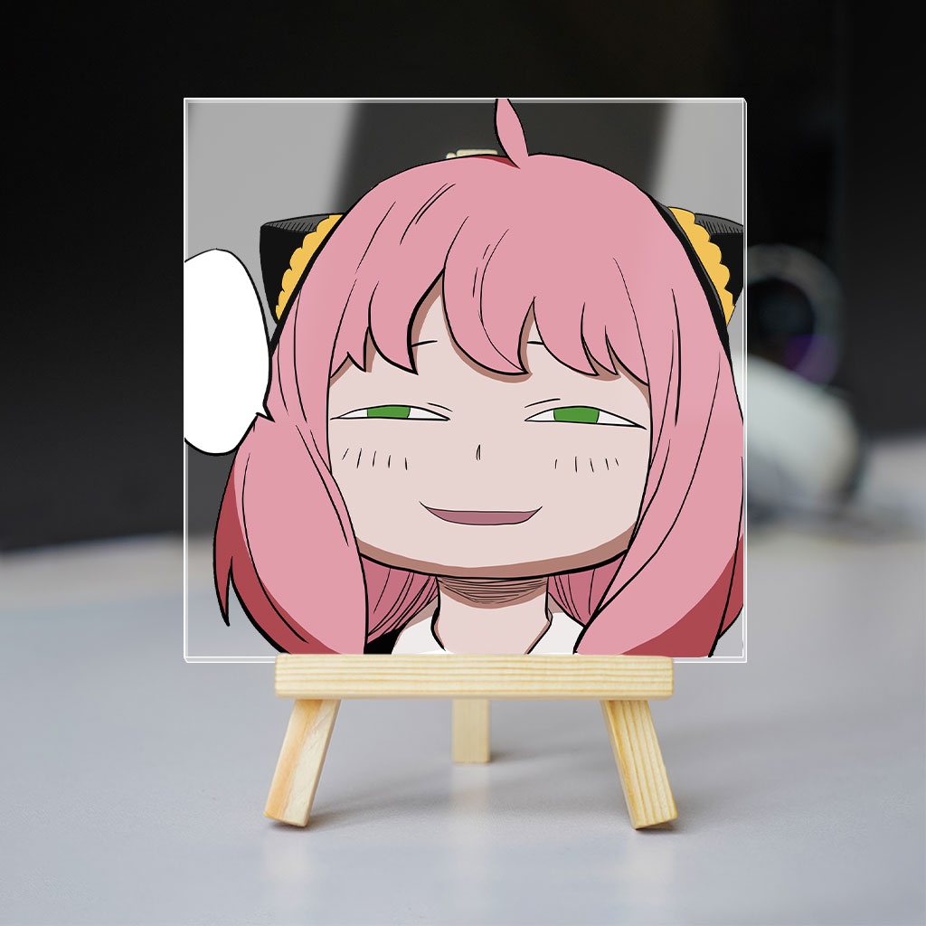 Tranh kính Anya Forger anime manga Spy X Family